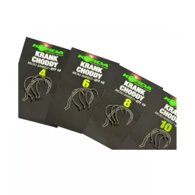 Korda Krank Chod Barbless 10 ušica, Udica bez bodlje 10kom