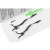 Korda Combi Multi Rig Wide Gape X 4 Füles, Szakállas Előkötött Horog 2db