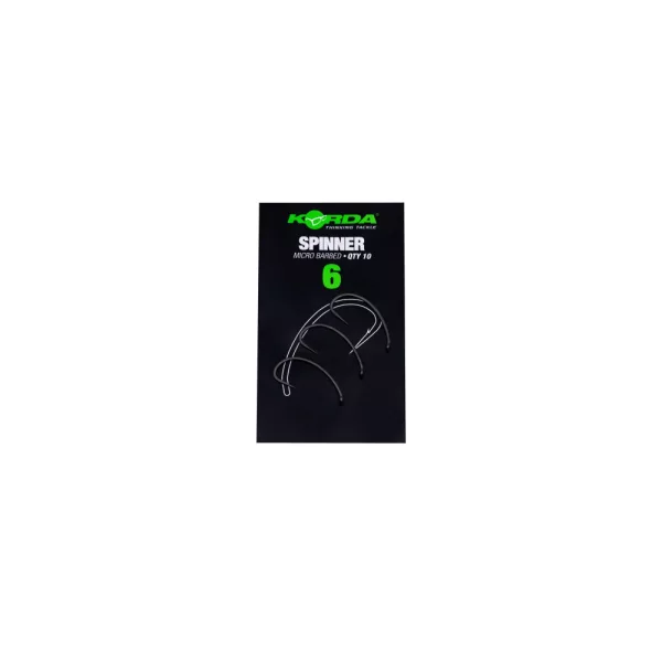 Korda Spinner Hook Size 6 Micro Barbed Udica Mikro bodljikava