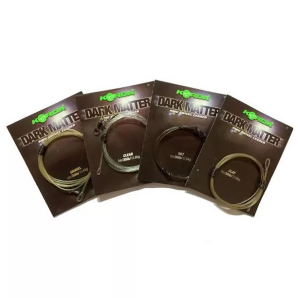 Korda Dark Matter Leader Heli Clear 40lb Predvez za šaranski ribolov