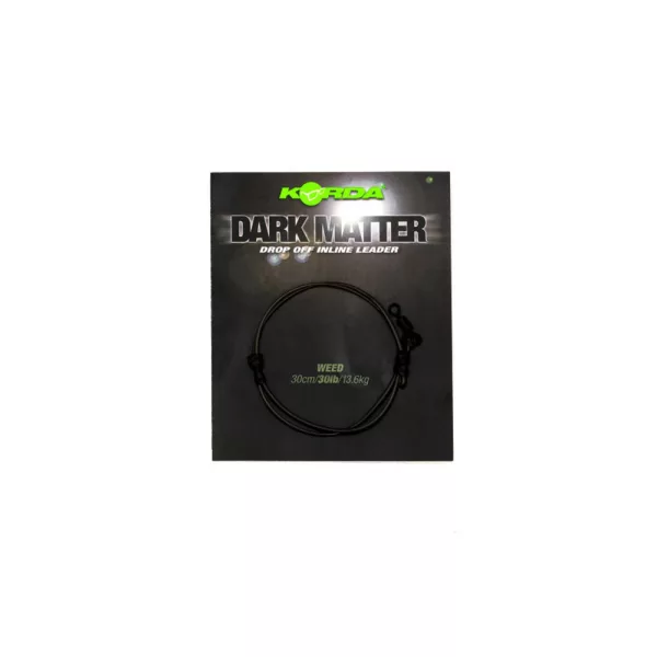 Korda Dark Matter Leader Drop Off Inline Weed Gotov boili predvez 30lb 30cm