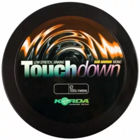   Korda Touchdown 10lb Brown - monofilna glavna struna za boilie