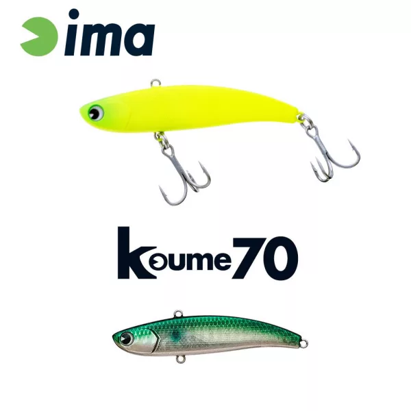 Ima Koume Vibration 70 7cm 13gr 120 Gold Mullet Wobbler