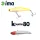 Ima Koume Vibration 80 8cm 15gr 101 Red Head Wobbler