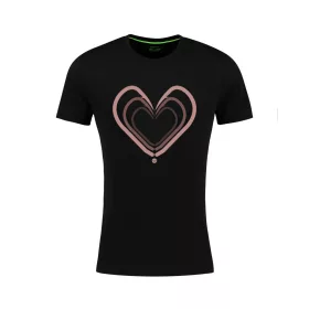 Korda Black Womens Love T-Shirt Női Horgász Póló S