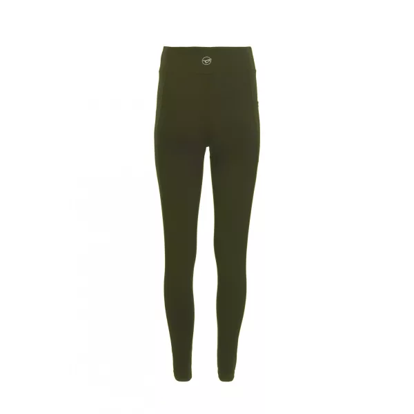 Korda Dark Olive Womens Leggings Női Aláöltöző Nadrág 3XL