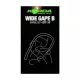 Korda Wide Gape Barbless 10 S okcem, Udica bez kontrakuke 10db