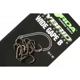   Korda Wide Gape Barbless 6 S okcem, Udica bez kontrakuke 10db