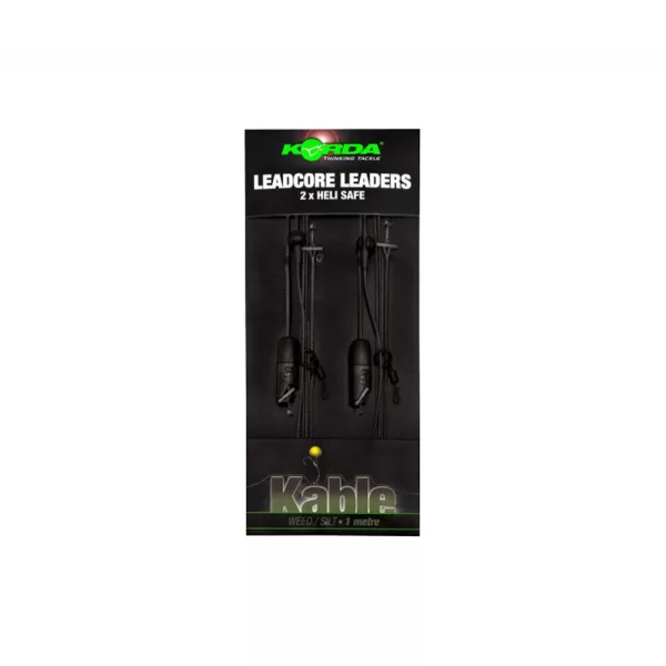 Korda Leadcore Heli Safe Weed 1,00m Predvezani Leadcore sistem 2 kom