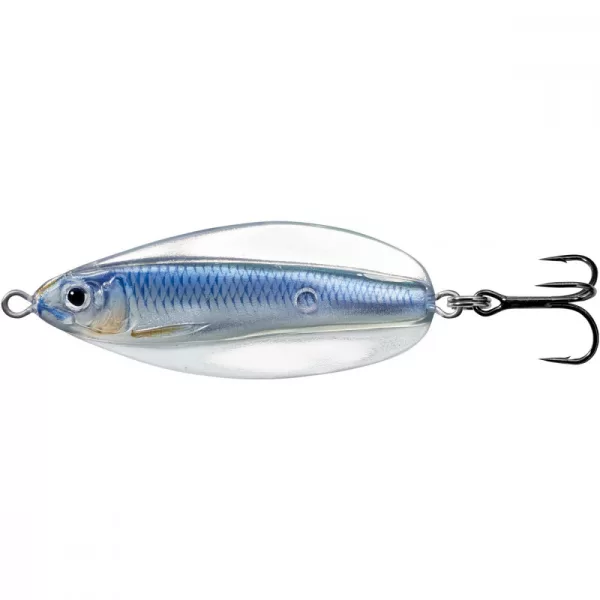 Livetarget Erratic Shiner Spoon Silver/Blue 14gr 6cm Klizna žlica