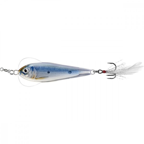 Livetarget Flutter Shad Jigging Spoon Silver/Blue 11gr 5cm Ljuljajući varalica
