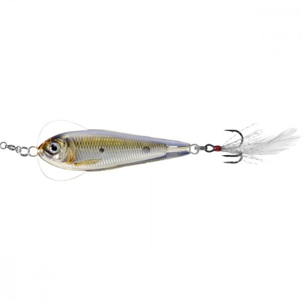 Livetarget Flutter Shad Jigging Spoon Silver/Bronze 11gr 5cm Ljuljajući varalica