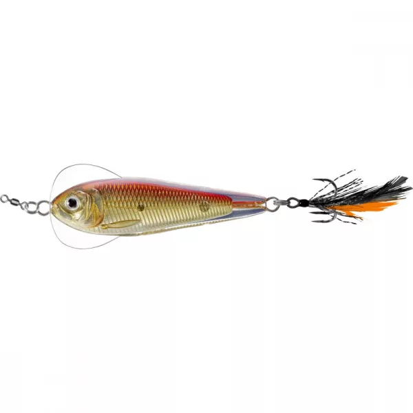 Livetarget Flutter Shad Jigging Spoon Gold/Red 14gr 5,5cm Ljuljajući varalica