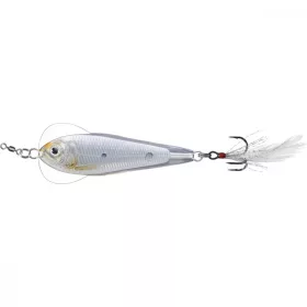   Livetarget Flutter Shad Jigging Spoon Silver/Pearl 14gr 5,5cm Ljuljajući varalica