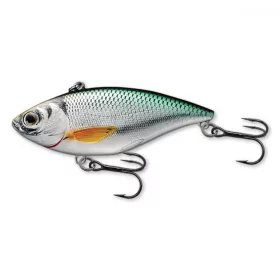   Livetarget Zlatni Shiner Mamac s zvečkom Srebrno/Zeleno 6cm 7gr Vertikalna Varalica