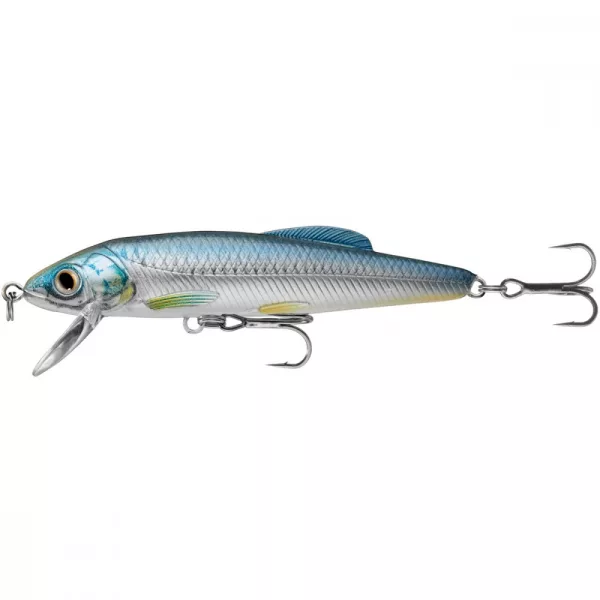 Livetarget Minnow Finesse Jerkbait Srebrna/Plava 7,5cm 7gr Wobbler
