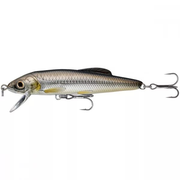 Livetarget Minnow Finesse Jerkbait Srebrna/Crna 7,5cm 7gr Wobbler