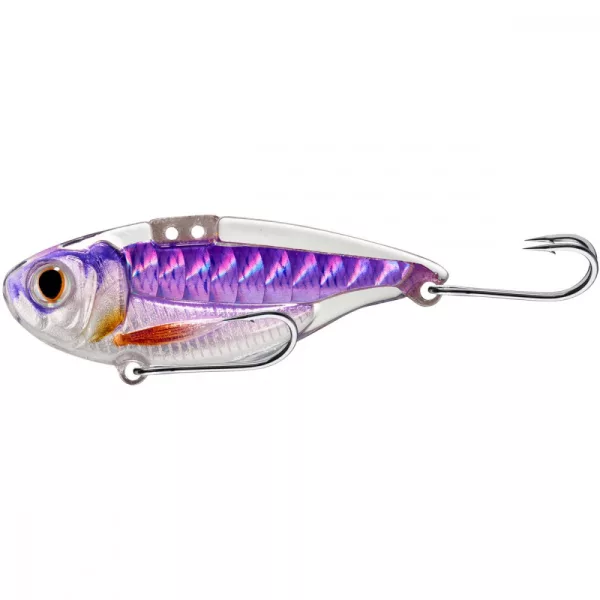 Livetarget Sonic Shad Blade Bait Ljubičasta/Crna Leđa 5cm 11gr Vertikalna Varalica