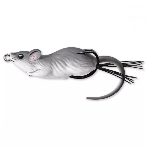 Livetarget Mišja varalica za hodanje Siva/bijela 7cm 14gr Mišja varalica
