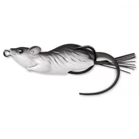   Livetarget Mišja varalica za hodanje Crna/bijela 7cm 14gr Mišja varalica