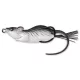 Livetarget Mišja varalica za hodanje Crna/bijela 7cm 14gr Mišja varalica