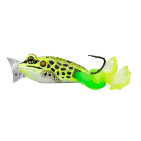   Livetarget The Ultimate Frog Popper Bait Florogreen Yellow 5cm 21gr Imitacija žabe