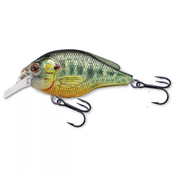 Livetarget Pumpkinseed Flat-Side Squarebill Metallic Gloss 6cm 7gr Plutajući vobler