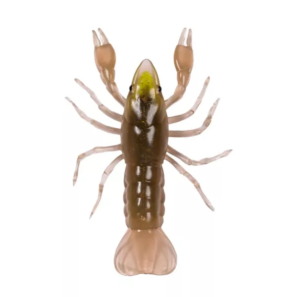 Livetarget Crawfish Un-Rigged Natural-Yellow 7,1cm Toneći Plastični Rak 6kom