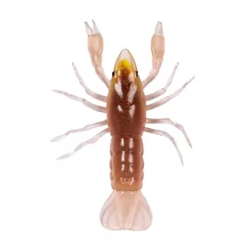   Livetarget Rak Bez udice Smeđe-žuta 7,1cm Tonući Plastični rak 6 kom