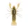 Livetarget Crawfish Un-Rigged Yellow-Pumpkin 7,1cm Sinking Plastični Rak 6kom