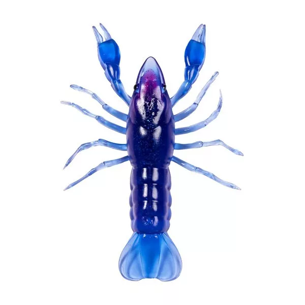 Livetarger Crawfish Un-Rigged Blue-Purple 9,7cm Sinking Plastični Rak 4kom