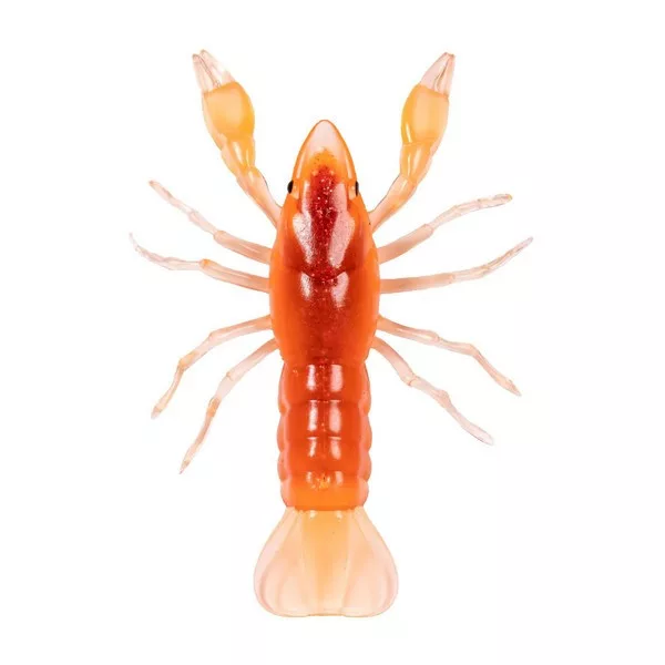 Livetarger Crawfish Un-Rigged Fire-Orange 9,7cm Sinking Plastični Rak 4kom