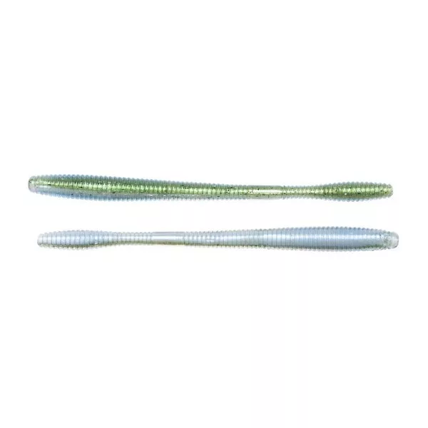 Livetarget Straight Tail Worm Green-Blue 14,0cm Imitacija Crva 4kom