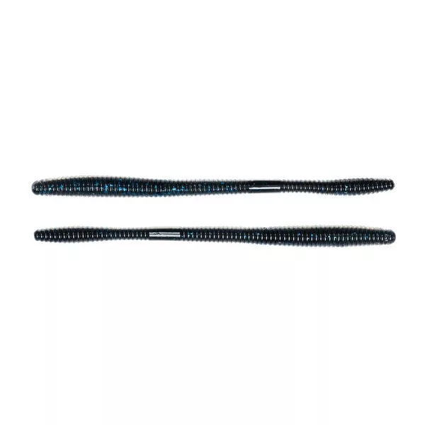 __Livetarget__ Straight Tail Worm Black-Blue 16,5cm Imitacija Crva 4kom