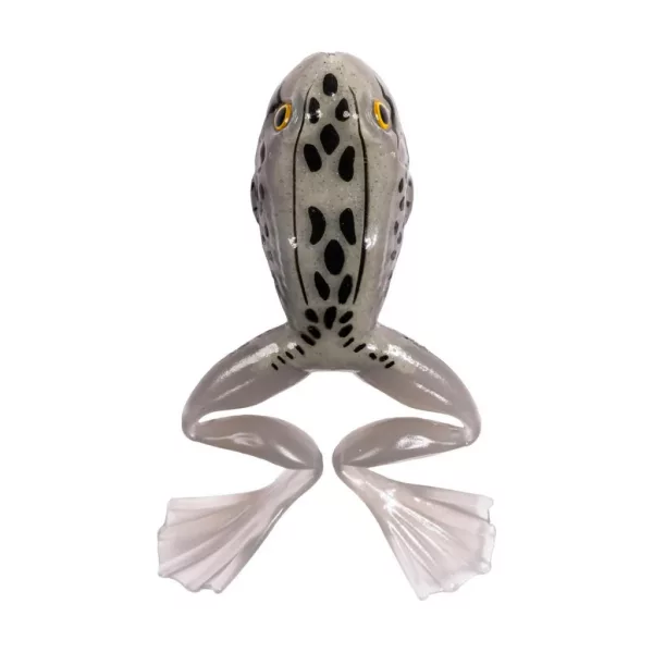 Livetarget Freestyle žaba Sivo-bijela 6cm Imitacija žabe 3 kom