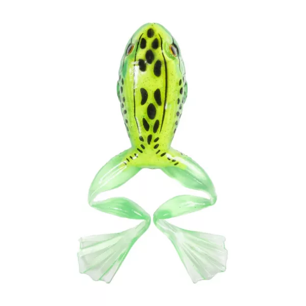 Livetarget Freestyle Žaba Zeleno-Bijela 7,5cm Imitacija Žabe 2 kom.