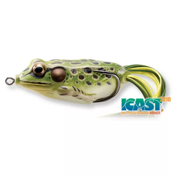 Livetarget Frog Walking Bait Green/Yellow 10,4cm 18gr Imitacija Žabe