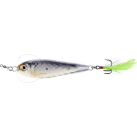   Livetarget Flutter Shad Glow-Black 7,0cm 28gr Umjetni mamac s umjetnom mušicom