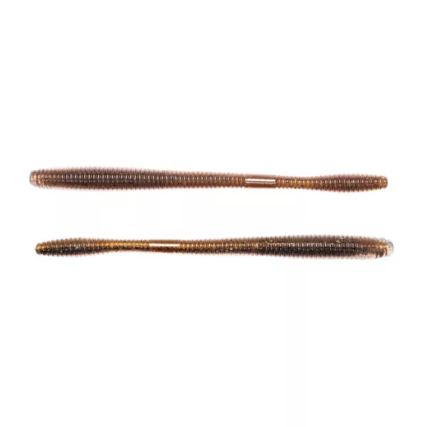 Livetarget Straight Tail Worm Brown-Black 14cm Imitacija Crva 10 kom