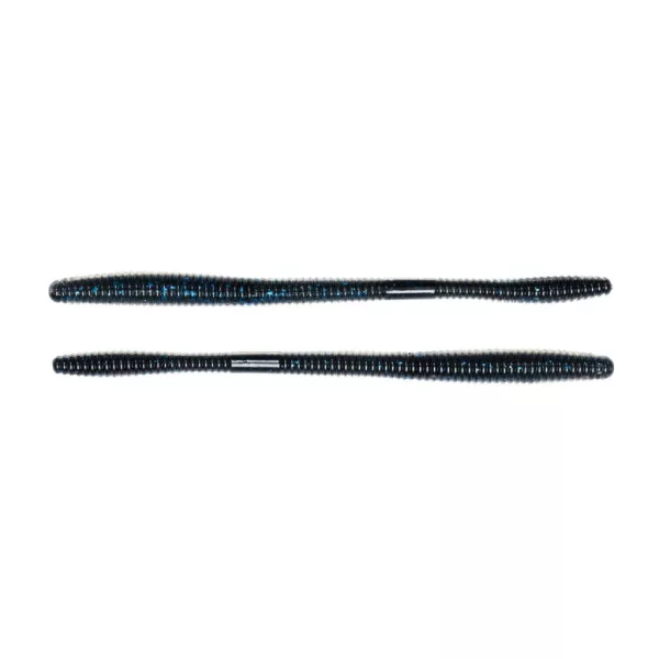 Livetarget Straight Tail Worm Black-Blue 14cm Imitacija Crva 10 kom