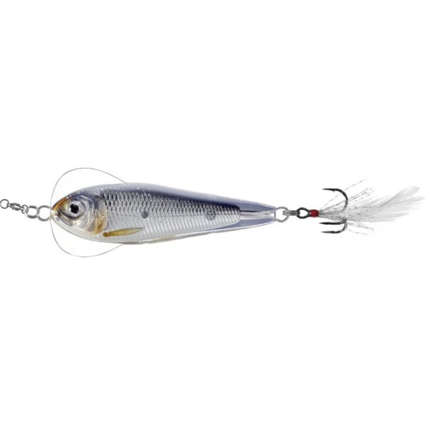 Livetarget Flutter Shad Jigging Spoon Silver-Black 6cm 21gr Njihajuća varalica