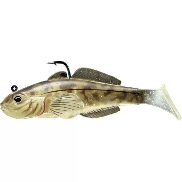 Livetarget Glavoč Swimbait Prirodno 9cm 21gr Plastični Glavoč