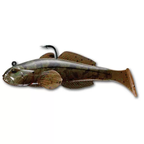 Livetarget Goby Swimbait Smeđe-bundevasta 9cm 21gr Plastični Glavoč