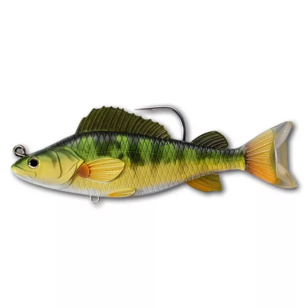 Livetarget Yellow Perch Swimbait Yellow-Green 13,4cm 35gr mamac za žutog grgeča od plastike