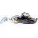 Livetarget Goby Paddletail Rigged Black-Blue 8,4cm 12gr Süllyedő Gumihal