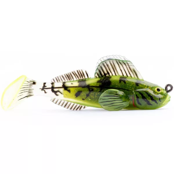 Livetarget Goby Paddletail Rigged Chartreuse-Green 8,4cm 12gr Süllyedő Gumihal