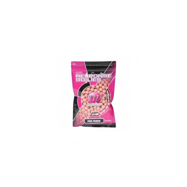 Mainline Shelf Life Boilies Pink Prawn - 10 mm 200 g.r - mamac za šarana