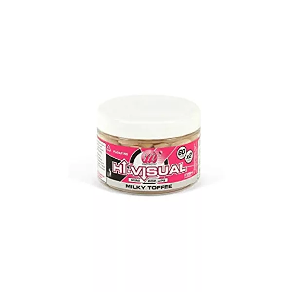 Mainline High Visual Mini Pop-ups Milky Toffee 10 mm - pop up mamac za udicu