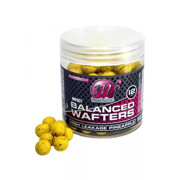 Mainline High Imp. Balanced Wafters H.L. Pineapple - 12mm - wafters boila