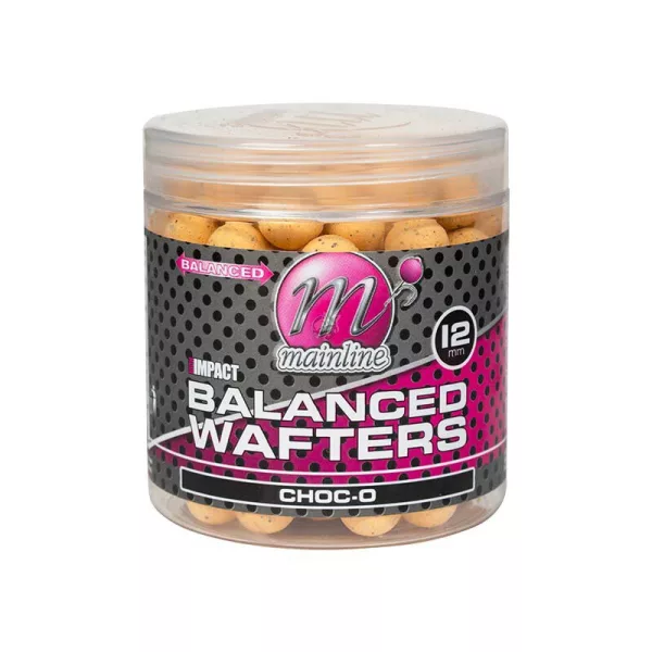 Mainline High Imp. Balanced Wafters Choc-O - 12mm - wafters boila